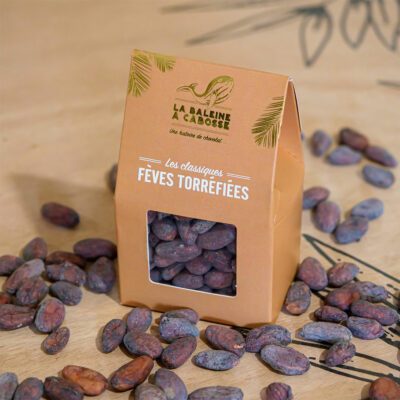 Fèves de cacao torréfiées