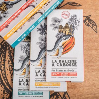 Pack de 3 tablettes de chocolat noir de Colombie : Tumaco, Sierra Nevada, Hacienda Morumbi