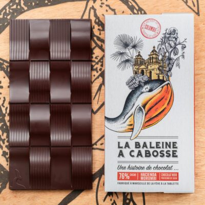 Tablette de chocolat noir Colombie Hacienda Morumbi 76%