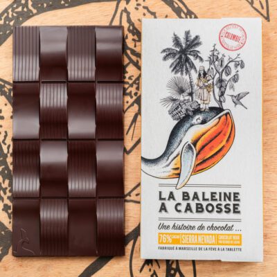 Tablette de chocolat noir Colombie Sierra Nevada 76%