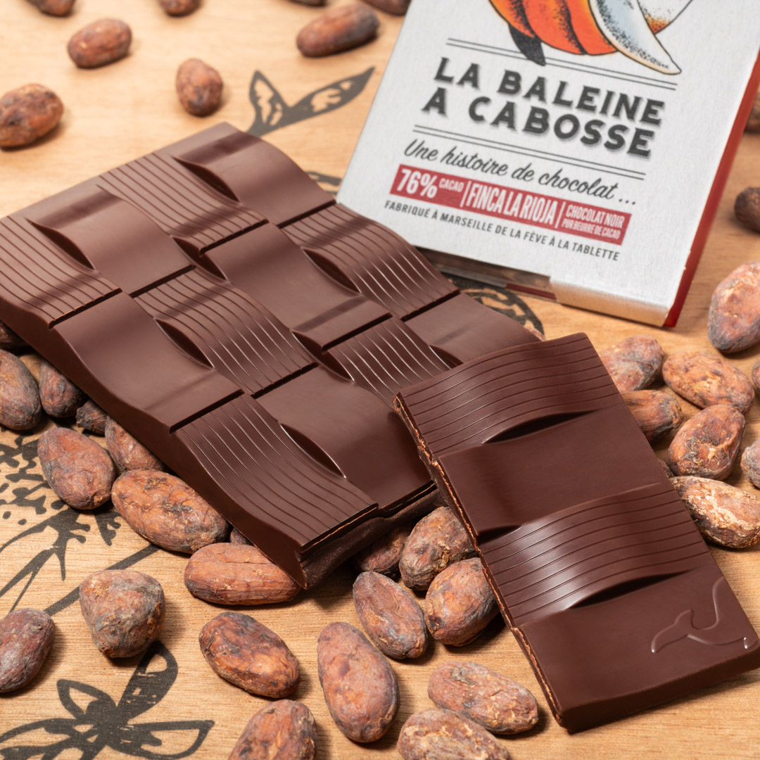 Tablette de chocolat noir Mexique La Rioja 70%