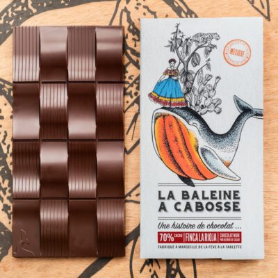 Tablette de chocolat noir Mexique La Rioja 70%