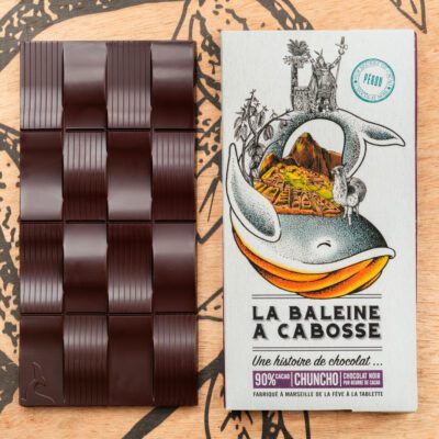Tablette de chocolat noir Pérou Chuncho 90%