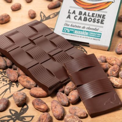 Tablette de chocolat noir Pérou Marañón 72%