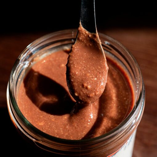 Pâte à PAS tartiner chocolat noir & noisettes du Piémont (49%) – Image 2