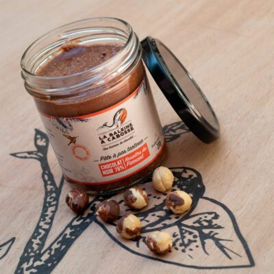Pâte à PAS tartiner chocolat noir & noisettes du Piémont (49%)