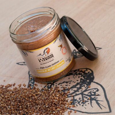 Pâte à PAS tartiner chocolat au lait & sobacha