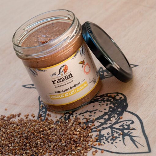 Pâte à PAS tartiner chocolat au lait & sobacha