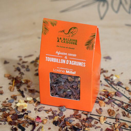 Infusion de cacao & tourbillon d'agrumes