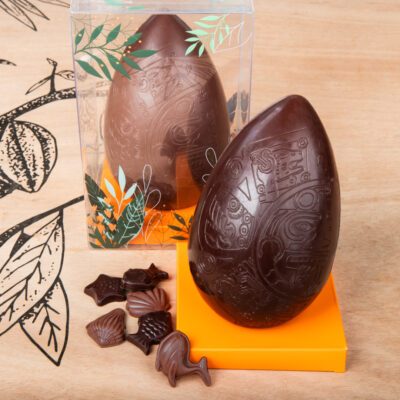 Œuf Maya au chocolat garni 400g RETRAIT BOUTIQUE UNIQUEMENT