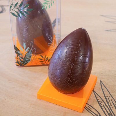 Œuf Maya chocolat noir
