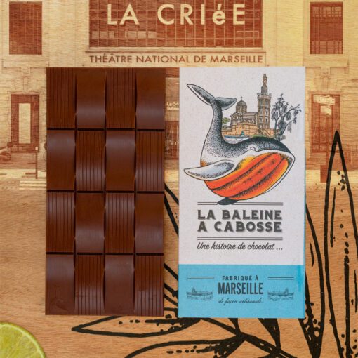 Tablette chocolat au lait & bergamote 1