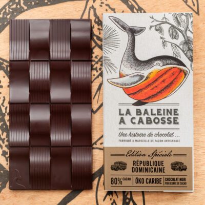 Tablette de chocolat noir République dominicaine Okö Caribe 80%
