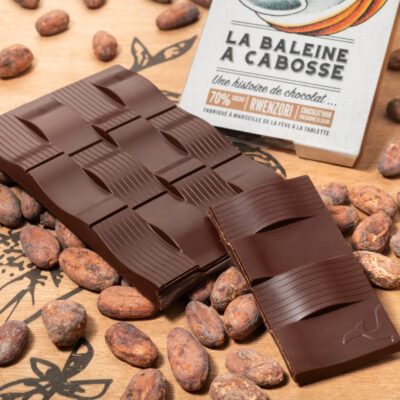 Tablette de chocolat noir Ouganda Rwenzori 70%