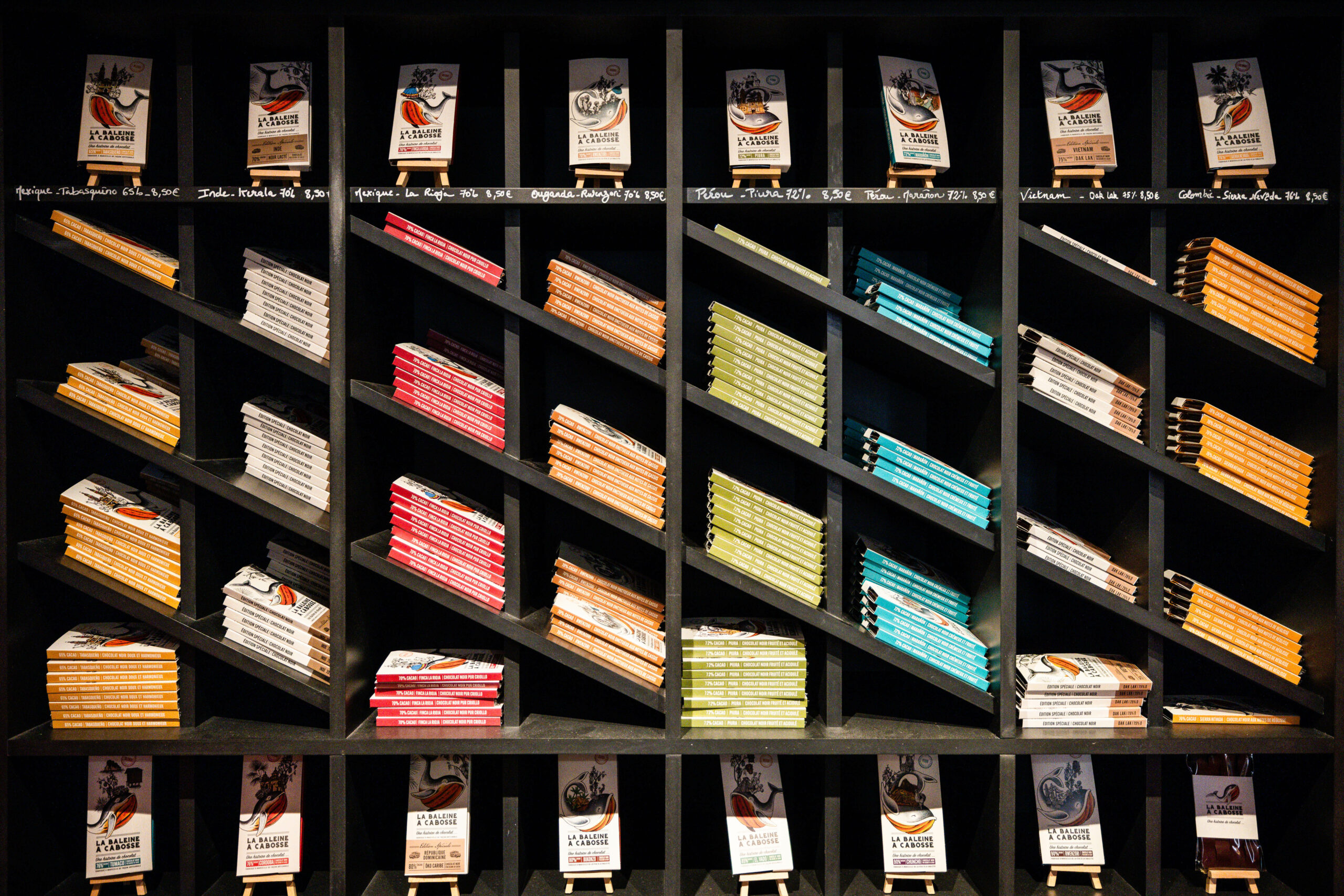 Mur de tablettes