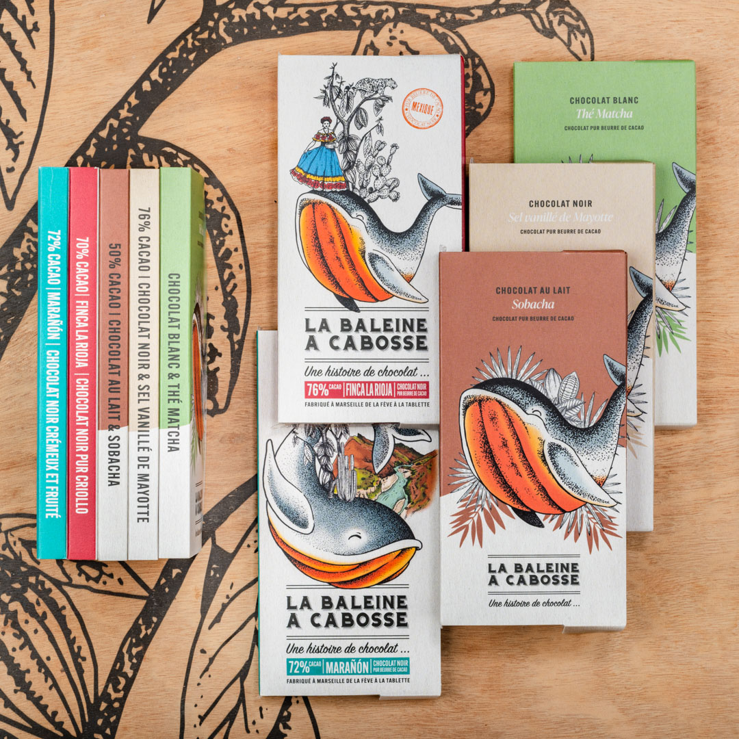 Pack Incontournables : 5 tablettes de chocolat noir, lait & blanc 1 Pack Incontournables : 5 tablettes de chocolat noir, au lait & blanc