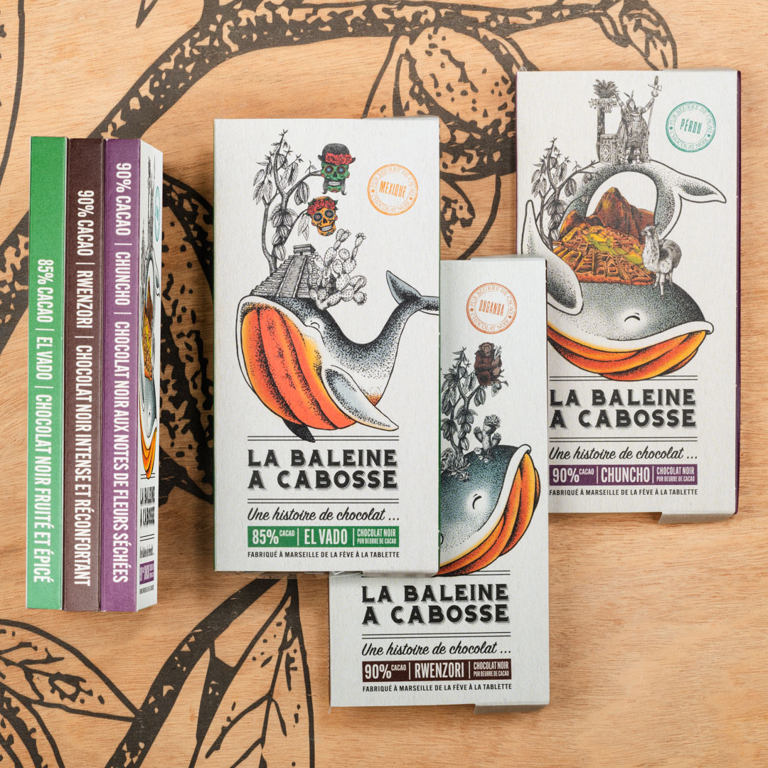 Pack Noir Puissant : 3 tablettes de chocolat noir intense 1 Pack Noir Puissant : 3 tablettes de chocolat noir intense