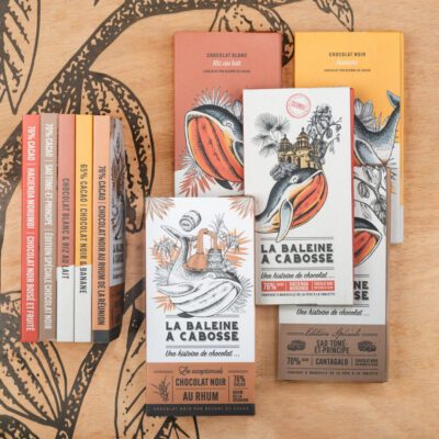 Pack Nouveautés : 5 tablettes de chocolat noir, lait & blanc