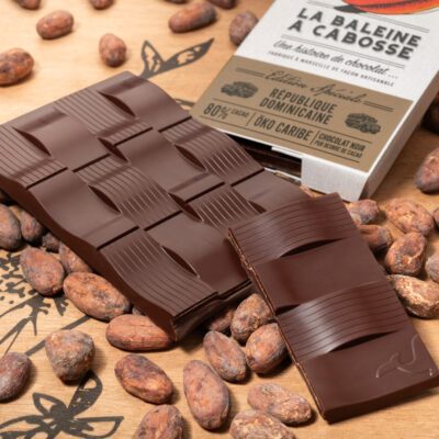 Tablette de chocolat noir République dominicaine Okö Caribe 80%