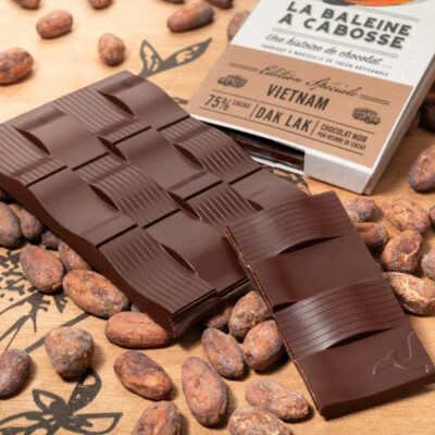 Tablette de chocolat noir Vietnam Dak Lak 75%