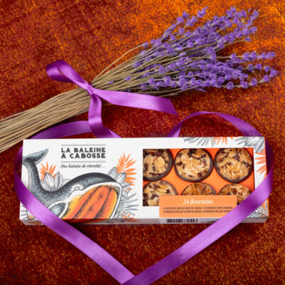 Florentins à la lavande et au grué de cacao pour la Saint-Valentin